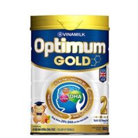 SỮA BỘT VINAMILK OPTIMUM GOLD 2 - HỘP THIẾC 900G MẪU MỚI
