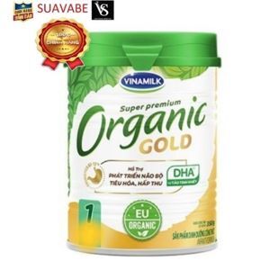 Sữa bột Vinamilk Organic Gold số 1 - 350g, dành cho trẻ từ 0-6 tháng