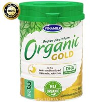 Sữa Bột Vinamilk Organic Gold 3 - Hộp 850g (Dành cho trẻ từ 1~2 tuổi)