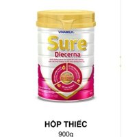 Sữa bột Vinamilk Sure Diecerna 900g( Combo 2 Lon)Mẫu mới từ tháng 6