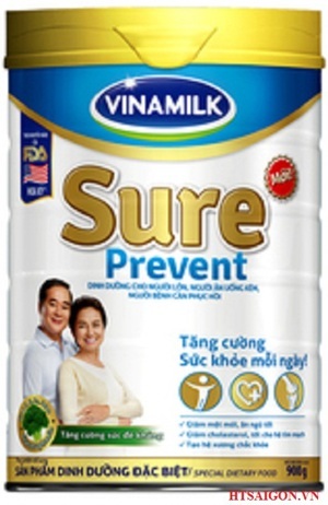 Sữa bột Vinamilk Sure Prevent - hộp 900g (dành cho người cao tuổi)