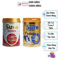 Sữa Bột Vinamilk Sure Diecerna/ Prevent Gold Hộp 900g (Dinh dưỡng đầy đủ và tăng cường sức khỏe)
