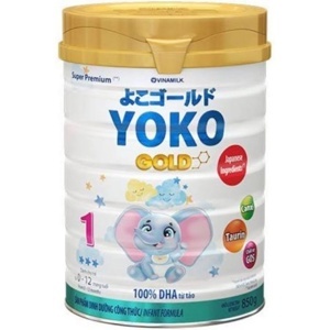 Sữa bột Vinamilk Yoko Gold 1 lon 350g (0 - 12 tháng)