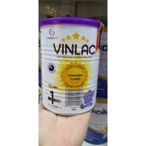 Sữa bột Vinlac số 1 - 400g (Dành cho bé 6-36 tháng)