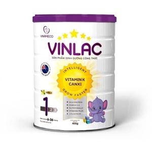 Sữa bột Vinlac số 1 -900g (Dành cho bé 6-36 tháng)