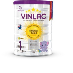 Sữa bột Vinlac số 1 -900g (Dành cho bé 6-36 tháng)