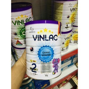 Sữa bột Vinlac số 2 - 900g (Dành cho bé 3-10 tuổi)