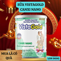 SỮA BỘT VISTAGOLD CANXI NANO (LON/900G) - Giúp xương khớp chắc khỏe dành cho người lớn tuổi - SUNBABY