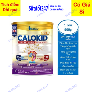 Sữa bột VitaDairy Calokid - hộp 900g (dành cho trẻ từ 1-10 tuổi)