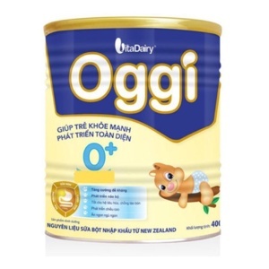 Sữa bột VitaDairy Oggi 0+ - 400g (dành cho bé từ 0-12 tháng tuổi)