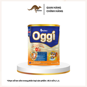 Sữa bột VitaDairy Oggi 0+ - 400g (dành cho bé từ 0-12 tháng tuổi)