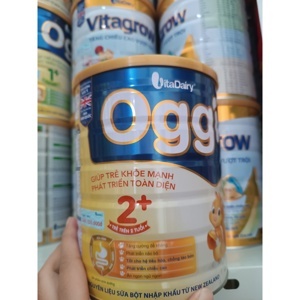 Sữa bột VitaDairy Oggi 2+ - 900g (dành cho bé trên 2 tuổi)