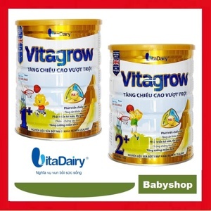 Sữa bột VitaDairy Vitagrow 2 - hộp 900g (dành cho trẻ từ 6-12 tháng tuổi)