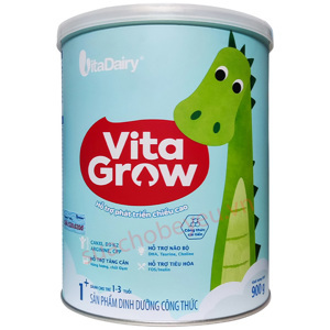 Sữa bột VitaDairy Vitagrow 3 - hộp 900g (dành cho trẻ từ 1-3 tuổi)