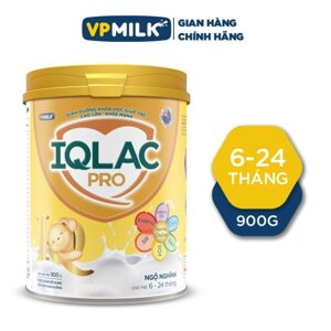 Sữa bột VPMilk IQLac Pro Biếng Ăn - Suy Dinh Dưỡng 900g