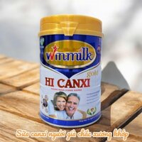 Sữa bột Winmilk Hi-Canxi Bổ sung canxi ngừa loãng xương, người tiểu đường dùng được (900g) Date 2027