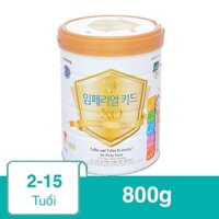 Sữa bột XO Imperial Kid 800g (2 - 15 tuổi)