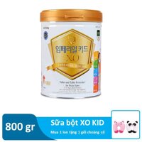 Sữa bột XO Kid 800g (2-10 tuổi) - Hàng chính hãng - Date 06/2023