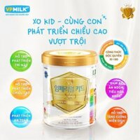 Sữa Bột XO Kid GT 800g cho trẻ 2-15 tuổi khỏe mạnh, phát triển toàn diện