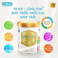 Sữa Bột XO Kid GT 800g cho trẻ 2-15 tuổi khỏe mạnh, phát triển toàn diện