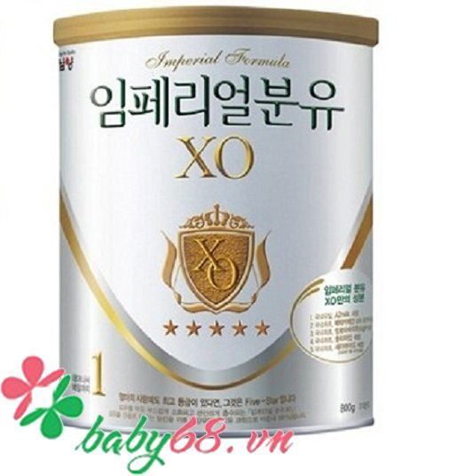 Sữa bột XO 1 - hộp 400g (dành cho trẻ từ 0 - 3 tháng)