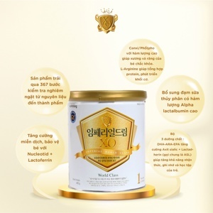 Sữa bột XO 1 - hộp 400g (dành cho trẻ từ 0 - 3 tháng)