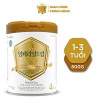 Sữa bột XO4 GT – 800g Dành cho trẻ từ 12 đến 36 tháng tuổi