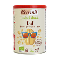 Sữa Bột Yến Mạch Không Thêm Đường Hữu Cơ Organic Almond Milk Instant Bio Ecomil 400g