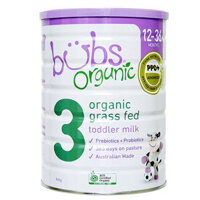 Sữa Bubs số 3 Organic 800g cho bé từ 12-36 tháng tuổi