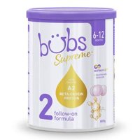 Sữa Bubs Supreme số 2 800g (6-12 tháng)