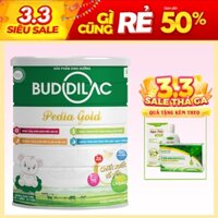 Sữa Buddilac Pedia Gold sữa mát giúp bé ăn ngon, giảm rối loạn tiêu hóa, tăng cân, phát triển toàn diện lon 900g