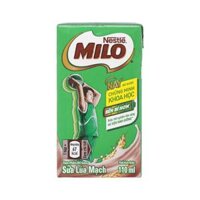 Sữa ca cao lúa mạch Nestle Milo 110ml (lốc 4 hộp)