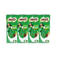 Sữa ca cao lúa mạch Nestle Milo 180ml (lốc 4 hộp)