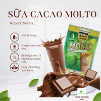 Sữa Cacao ÚC MOLTO 450G Sữa Milo Úc giúp xương chắc khoẻ, tăng chiều cao