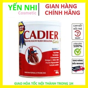 Sữa Cadier Gold - 400g, dành cho người tim mạch và tiểu đường