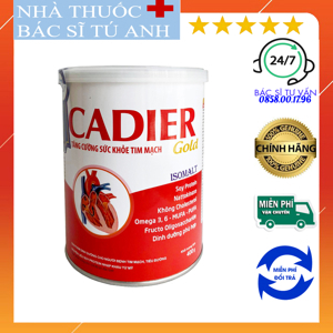 Sữa Cadier Gold - 400g, dành cho người tim mạch và tiểu đường