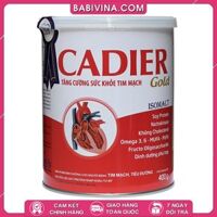 Sữa Cadier Gold 400g, Dinh Dưỡng Cho Bệnh Nhân Tim Mạch, Tiểu Đường | Mua Sữa Cadier Chính Hãng, Giá Tốt Nhất Tại Babivina