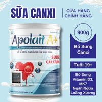 Sữa canxi APOLAIT SURE CALCIUM 900g, Sữa canxi cho người già, Sữa canxi cho người lớn tuổi, Sữa xương khớp