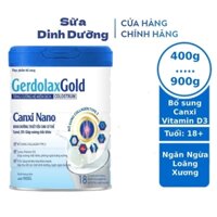 Sữa canxi Gerdolax Gold 900g_ Shop bác sỹ_ Chính hãng_ bổ sung canxi nano ngăn ngừa loãng xương