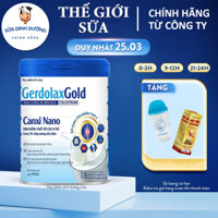 Sữa canxi Gerdolax Gold Canxi Nano 900g, Sữa canxi cho người già, Sữa canxi cho người lớn, Sữa xương khớp