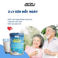 Sữa canxi MOZU SURE GOLD sữa hạt hữu cơ cho người già, sữa xương khớp bổ sung canxi - Hộp 800g