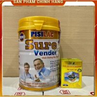 SỮA CANXI PISILAC SURE VENDER 900G DINH DƯỠNG CHO NGƯỜI ĂN UỐNG KÉM  ( KÈM 1 LỌ YẾN + 1 BỊCH SỮA  ) THAY THẾ BỮA ĂN PHỤ