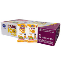 Sữa Care 100 Gold 110ml Pha Sẵn Thùng 48 hộp.dành cho trẻ thấp còi, biếng ăn, suy dinh dưỡng từ
