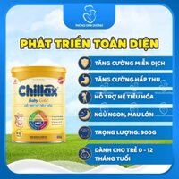 Sữa Chillax Baby Gold 900g, Cho trẻ 0-12 tháng - Hỗ trợ tiêu hóa, Tăng đề kháng, giúp bé ngủ ngon, phát triển toàn diện