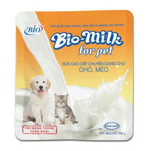 Sữa cho chó mèo Bio Milk 100g