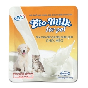 Sữa cho chó mèo Bio Milk 100g