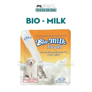 Sữa cho chó mèo Bio Milk 100g