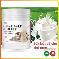 Sữa cho chó mèo con GOAT MILK 280g, Sữa bột dê cho chó mèo pet thú cưng mọi lứa tuổi - Shop Bố Sóc