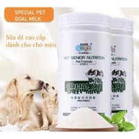 Sữa cho chó mèo - Sữa dê Special Pet Goal Milk 400g cho thú cưng
