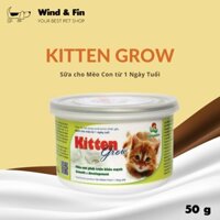 Sữa Cho Mèo KITTENGROW Cho Mèo Con Từ 1 Ngày Tuổi 50g